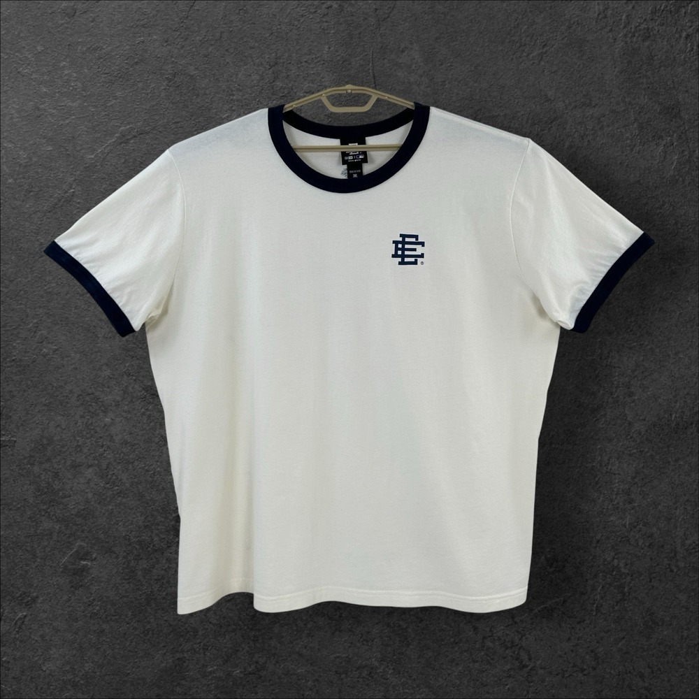 Eric Emanuel MLB Yankees Ringer T-Shirt 2021 Mens Sz 3XL Short Sleeves New Era